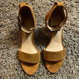 Suede Heels